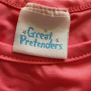 Great Pretenders Girls' Pink Dance Costume Top
